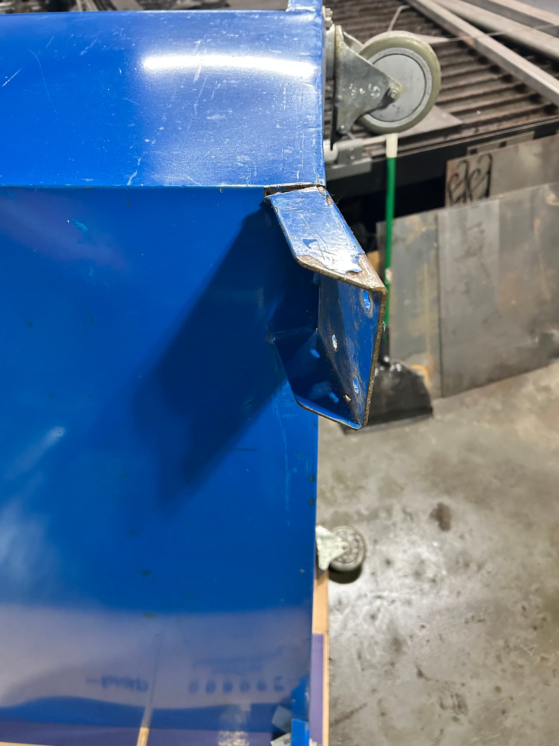Gallery photos for Kettle Corn Cart Wheel Mount Repair Done Right: Image #5